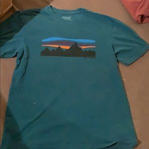 Blue Patagonia Tee